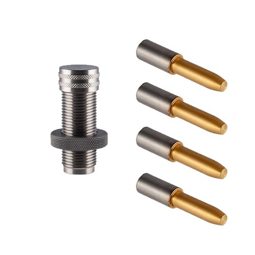 Das Sinclair TiN Coated Turning Mandrel Kit bietet präzise Mandrels für optimale Konizität und Nackenspannung, ideal für Abriebfestigkeit und Gleitfähigkeit.