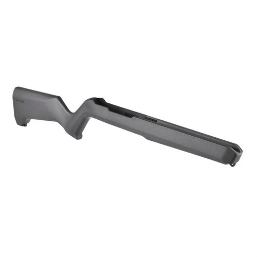 Le MOE® X-22 est un stock léger et ergonomique pour Ruger® 10/22, avec des slots M-LOK, un grip TSP et des trays interchangeables pour différents profils de canon.