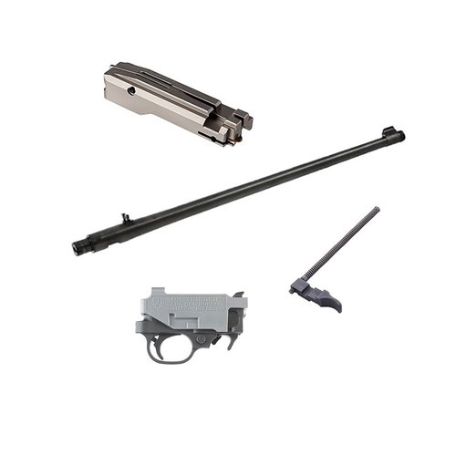 Das Brownells 10/22 Bundle enthält eine präzise Bolt Assembly, einen BX-Trigger für leichtes Abziehen, eine Cocking Handle und einen hochwertigen Lauf für deine Ruger 10/22.