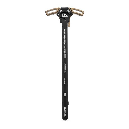 Der AR 308 WARHAMMER MOD2 ist ein ambidextrischer Ladehebel aus 7075 Aluminium, der Gasblowback reduziert und eine einfache Bedienung mit Handschuhen ermöglicht.