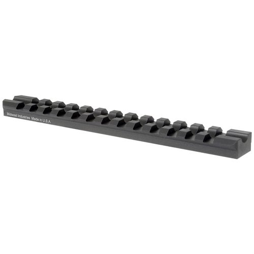Die HENRY ACCESSORY RAILS von MIDWEST INDUSTRIES bieten eine robuste Picatinny Scope Rail aus anodisiertem Aluminium, ideal für Henry 38/357, 44 Mag und 45 Colt.