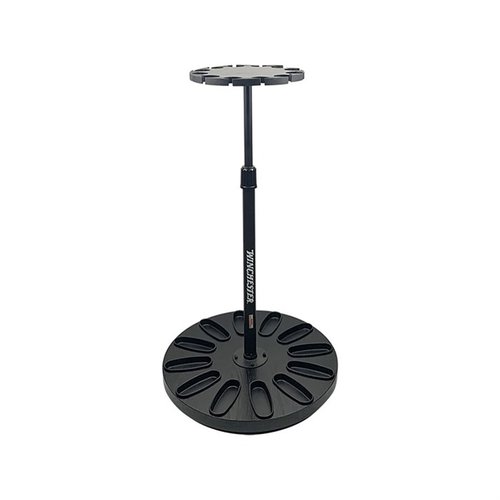 Ce support tournant robuste pour 12 armes offre un accès facile, un design élégant et un maintien sécurisé, parfait pour l'affichage et le stockage.