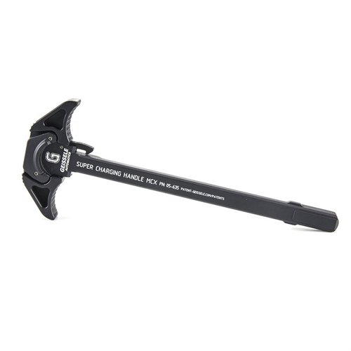 L'MCX Super Charging Handle (SCH®) in alluminio 7075-T6 offre un design ambidestro, una presa testurizzata e riduce il gas di ritorno, perfetto per l'MCX.