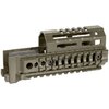 Il AK Alpha Series Quad Rail Handguard offre flessibilità, design robusto, installazione senza modifiche permanenti e compatibilità con accessori MI per un'esperienza ottimale.