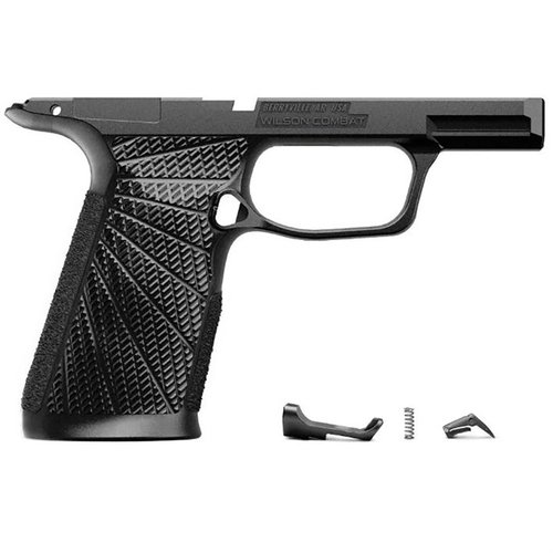 Rivoluziona la tua esperienza di tiro con il grip module WCP365 XMacro di Wilson Combat, migliorando la presa, il controllo del rinculo e il comfort.