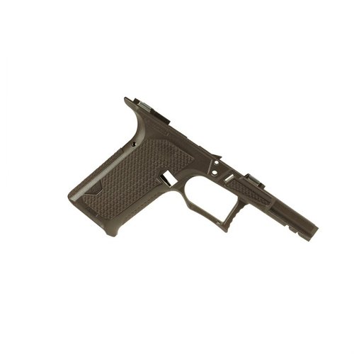Le cadre Lone Wolf CCS offre un angle de prise de 19°, un garde SSL étendu, et des panneaux de prise intégrés pour améliorer ta précision avec ton Glock.