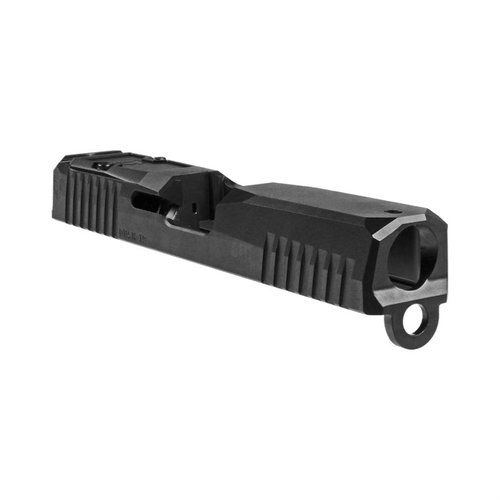 Améliore ton expérience de tir avec le DUSK G19 Gen3, prêt à l'emploi, en acier inoxydable 17-4, compatible avec les optiques Trijicon RMR et les canons GLOCK.