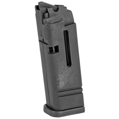 Das CONVERSION KIT 22 LR 10RD MAGAZINE für Glock 19 & 23 bietet 10 Schuss, passt für alle Generationen und hat ein elegantes schwarzes Finish.