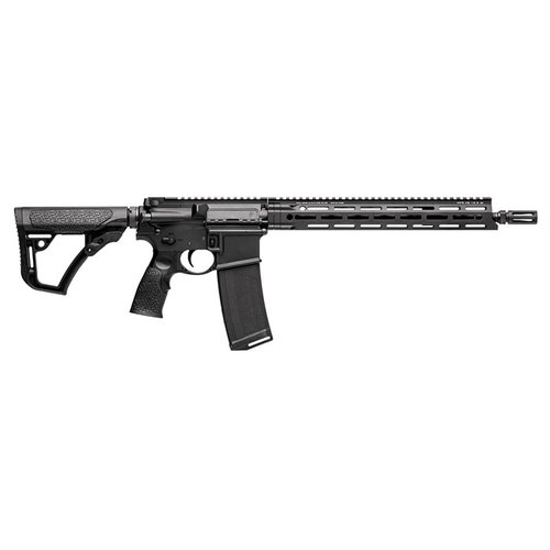 Il DDM4 V7 SLW è un fucile semi-automatico leggero e maneggevole, con canna da 14,5" e sistema a gas mid-length per un ciclo affidabile e ridotto rinculo.