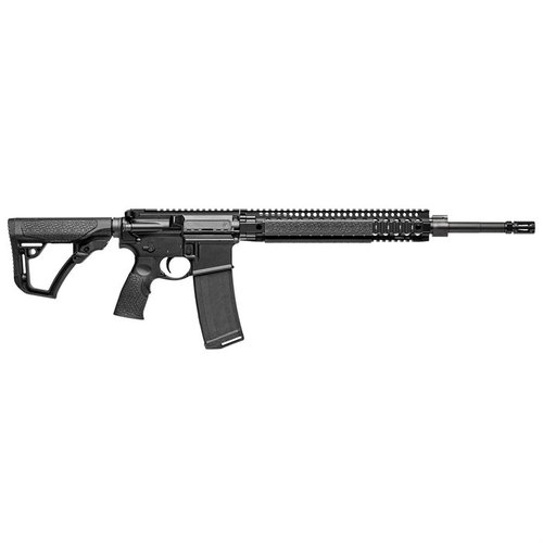 Il fucile MK12 5.56 NATO offre precisione e durata senza pari con un canna in acciaio inox da 18" e un sistema di gas a impatto diretto, ideale per il tiro di precisione.
