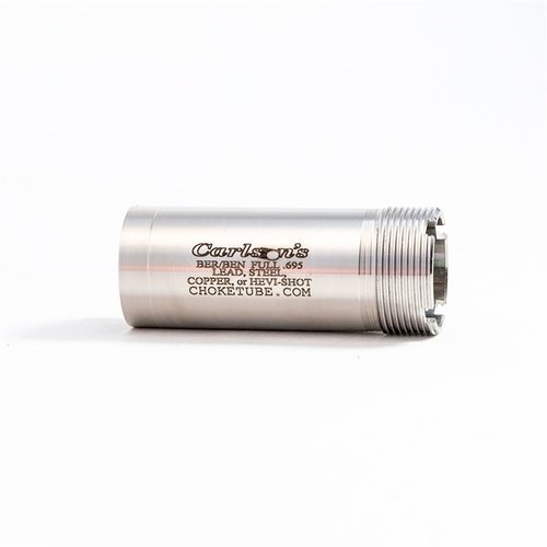 Die FLUSH MOUNT Ersatz-Choke-Rohre von CARLSONS aus hitzebehandeltem Edelstahl bieten Haltbarkeit und Flexibilität für Beretta/Benelli Mobil Schrotflinten. Made in the USA!