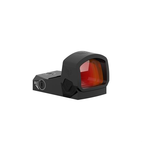 Der LIBERTY II RMR 1X24mm Reflex Sight bietet ein 24mm Fenster, 10 Beleuchtungsstufen, drei MOA Dot Optionen und ist aus robustem 7075 Aluminium gefertigt.