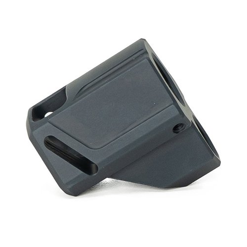 Verbessere deine Schüsse mit dem Faxon EXOS-515 Pistol Compensator für SIG P320, der Rückstoss und Mündungsklappen reduziert und die Konsistenz erhöht.