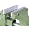 Die BROWNELLS Gunsmith Vise Jaws bieten anpassbare Einsätze aus verschiedenen Materialien, um empfindliche Teile sicher zu halten, ohne sie zu beschädigen.