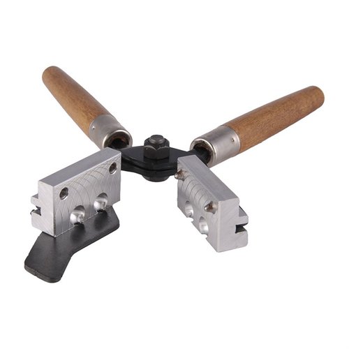 Die LEE Round Ball Doppelkavitätenformen erzeugen präzise 0.433" Kugeln ohne störende Nib am Sprue. Inklusive Griffe und Sprue-Platte für einfache Handhabung.