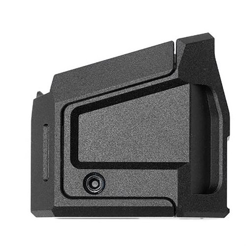 Die Strike Industries Aluminium Extended Magazine Plate für SIG SAUER P320 bietet +5 Schuss, ist aus robustem 6061-T6 Aluminium gefertigt und einfach zu installieren.