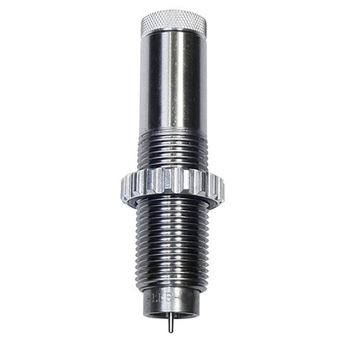 Avec le COLLET NECK SIZER DIES de LEE PRECISION, tu obtiens des munitions ultra-précises sans lubrification, et tes douilles durent dix fois plus longtemps!