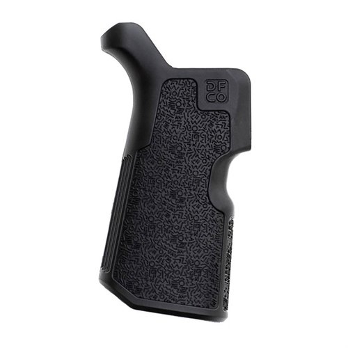 Le Kung Fu Grip offre un angle de 12º pour un confort optimal, réduisant la fatigue des mains et améliorant la posture de tir sur AR15/M4 et AR10/SR25.