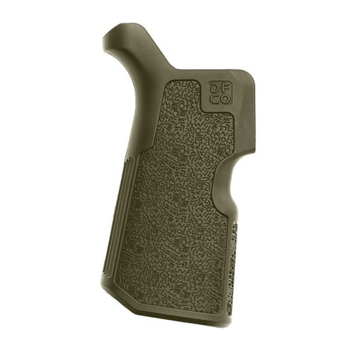 Le Kung Fu Grip offre un angle de 12º pour un confort optimal et une posture naturelle, réduisant la fatigue des mains sur les plateformes AR15/M4 et AR10/SR25.