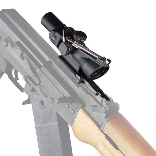 Die RSR2 MOUNT für Trijicon ACOG bietet eine niedrige Montage für dein AK-47, ist aus robustem Stahl, wiegt nur 0.23oz und ist kompatibel mit Aimpoint® und Trijicon®.