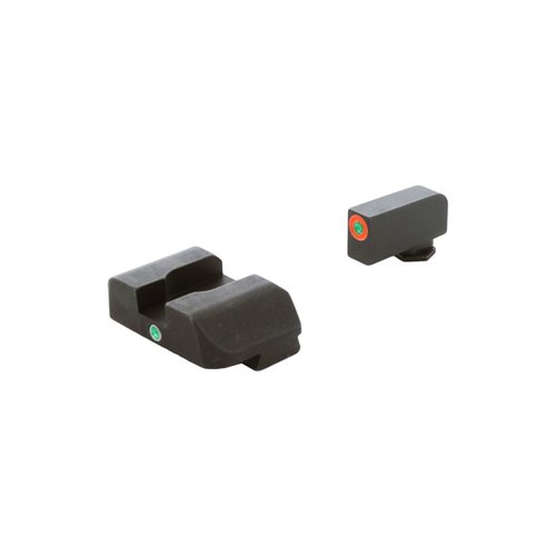 Le mire notturne AMERIGLO® i-Dot offrono un allineamento verticale rapido e facile, perfette per i tiratori di Glock® Gen 5 9mm/.40.
