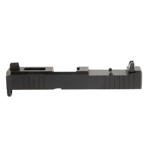I set di mire alte Brownells per Glock® offrono una finitura nera opaca per ridurre il riflesso e diverse altezze per ottimizzare l'uso con il red dot.