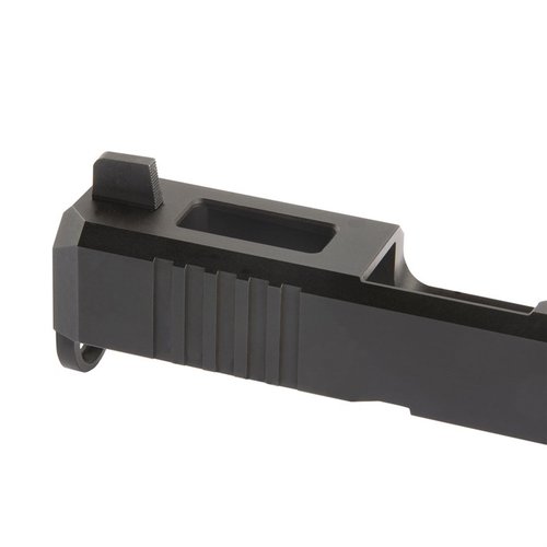 I set di mirini alti Brownells per Glock® offrono una finitura nera opaca, mirini serrati e diverse altezze per ottimizzare l'uso con il tuo red dot preferito.