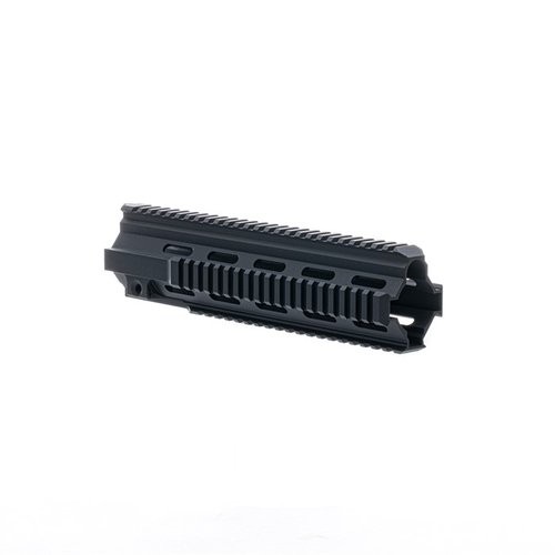 Die BRN-4 M27 Quad Rail Handguards bieten eine perfekte Passform für BRN-4 und HK 416, mit einzigartiger Bauqualität und optimierter Klemmkraft.