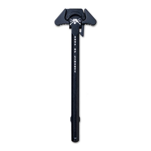Il Liberty Charging Handle di Sons of Liberty Gun Works è ambidestro, offre operazioni senza inceppamenti e riduce il gas durante il fuoco sopresso.