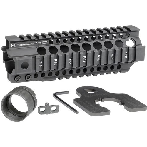 L'AR-15 Combat Rail T-Series offre un design monolitico, materiali di alta qualità e compatibilità con ricevitori standard, garantendo prestazioni eccezionali.