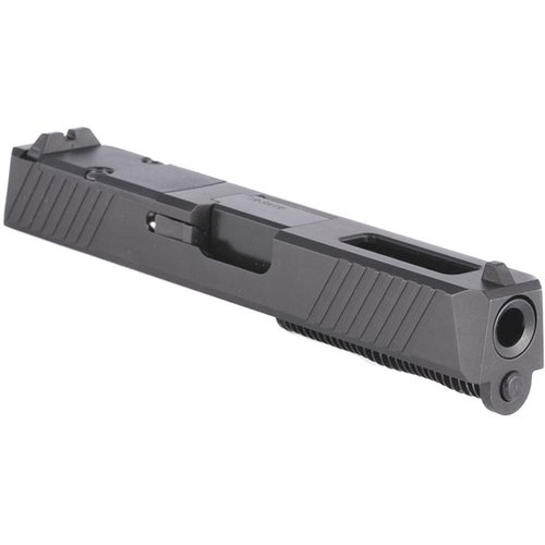 Assemblaggi completi per Glock 19 con canne portate e filettate, montaggio facile per red dot, e finitura in acciaio inossidabile resistente. Upgrade ideale!