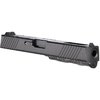 Assemblaggio completo per Glock 17 Gen3 con canna portata, slot per red dot e serrature ergonomiche; ideale per aggiornamenti o costruzioni personalizzate.