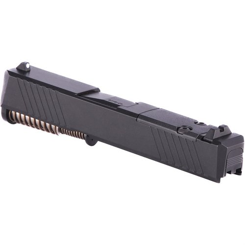 Améliore ton Glock® 43 avec notre Complete Slide Assembly, incluant un canon de qualité, un montage pour viseur reflex et un design ergonomique.