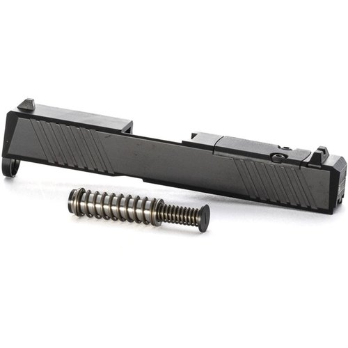 Costruisci una pistola EDC personalizzata con il Brownells Slide per Glock 43, dotato di montaggio per red dot Holosun 407K e serrature per un facile utilizzo.