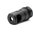 REARDEN MANUFACTURING GROUP LLC SPB MUZZLE BRAKE 0.375 SR25 THREADS SQUARE SHOULDER BLACK