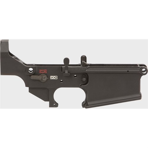 Der MARS-H Stripped Lower Receiver bietet ergonomische, beidhändige Bedienelemente und ist speziell für LMT MWS® kompatibel. Perfekt für deine Präzision!