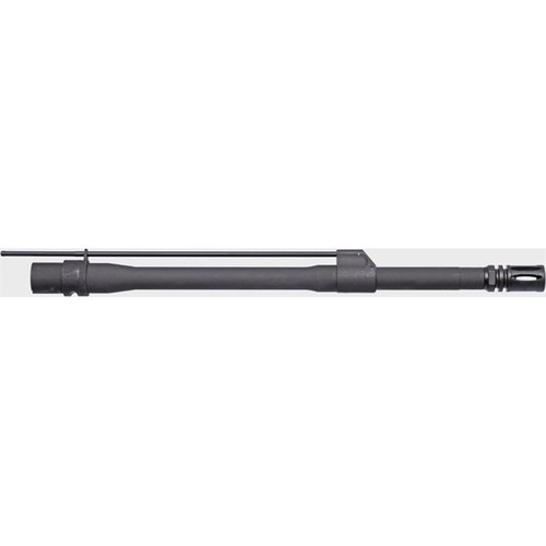 Der LMT MONOLITHIC 5.56X45 NATO Rifle Barrel bietet eine langlebige Chromoly-Konstruktion, einen niedrigen Gasblock und eine 1:7