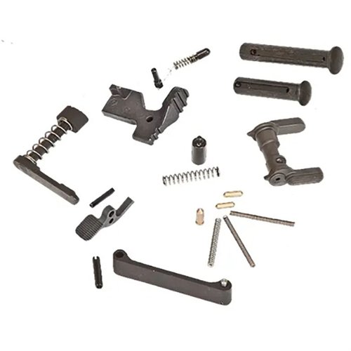 Vervollständige deinen Build mit dem LMT .308 Lower Parts Kit, das aus 100% amerikanischen Teilen besteht und die Qualität der berühmten LMT-Waffen bietet.