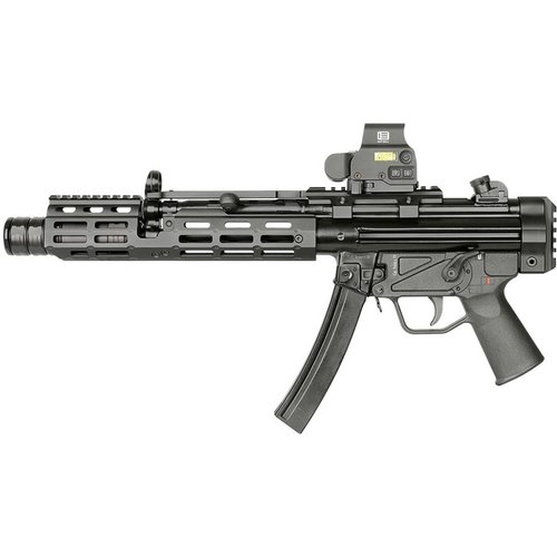 Die SUPPRESSOR M-LOK® Handguards für HK MP5K sind leicht, einfach zu installieren und bieten Platz für einen Suppressor. Robuste Konstruktion für dauerhaften Einsatz.