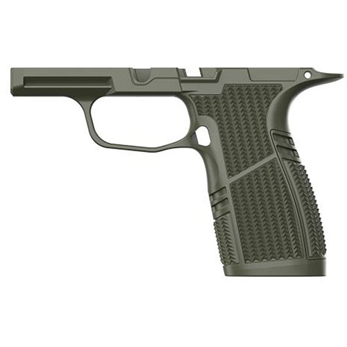 Der Snub Nose Grip Module für die SIG SAUER P365 bietet ergonomischen Komfort, hohe Strapazierfähigkeit und passt nahtlos in bestehende 3.1-Zoll Holster.