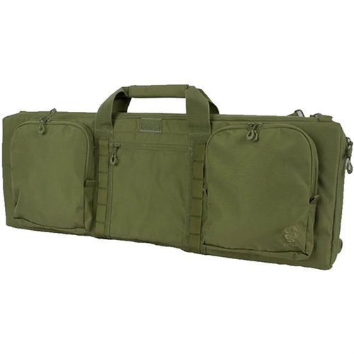 Die TPG Gen 2 Tactical Rifle Case bietet verstellbare Riemen, gepolsterte Kanten, zwei Aussentaschen und MOLLE Spines für sicheren Transport deiner Waffen.
