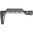 MIDWEST INDUSTRIES, INC. MINIMALISTIC SIDE FOLDING STOCK - BLACK