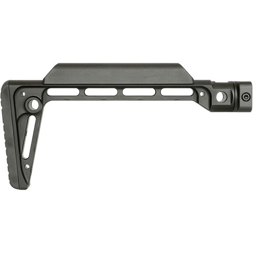 Der MINIMALISTIC FIXED STOCK bietet eine feste Position, 5 QD Sling-Befestigungen und sorgt durch die robuste Aluminiumkonstruktion für maximale Stabilität.