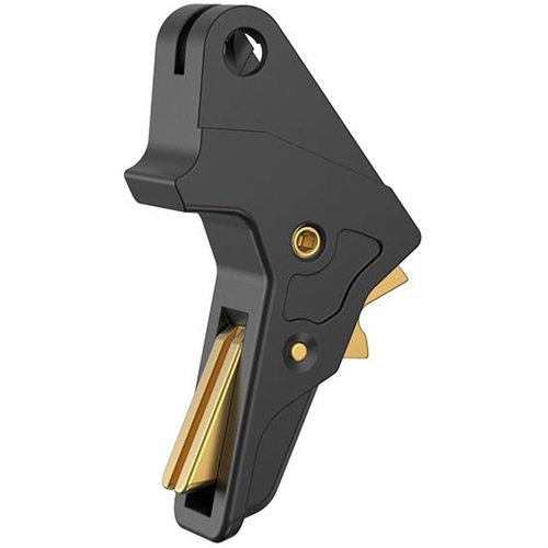 Verbessere deine Smith & Wesson M&P 1.0/2.0 mit dem Tyrant CNC Trigger: schneller Reset, ergonomisches Design, und präziser 90-Grad-Abzug für optimale Kontrolle.