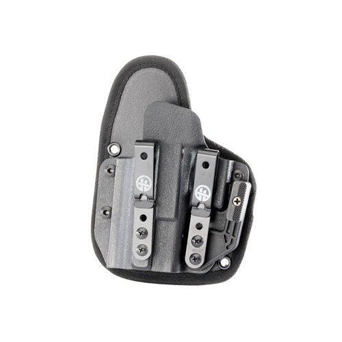 Der OMNICARRY Multi-Fit Holster bietet universelle Passform für über 300 Handfeuerwaffen, hervorragende Retention und bequemen Sitz mit verstellbarer Retention Plate.