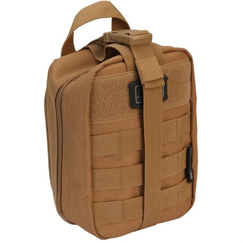 Bleib für jede Situation vorbereitet mit dem robusten Evolution Tactical First Aid Pouch, der einfach an MOLLE-Gear befestigt werden kann und viel Stauraum bietet.