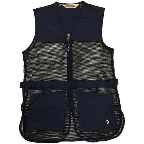 Die BOB ALLEN FULL MESH DUAL PAD SHOOTING VEST bietet leichtes Mesh für optimale Belüftung, duale Polster für Links- und Rechtshänder und praktische Taschen.