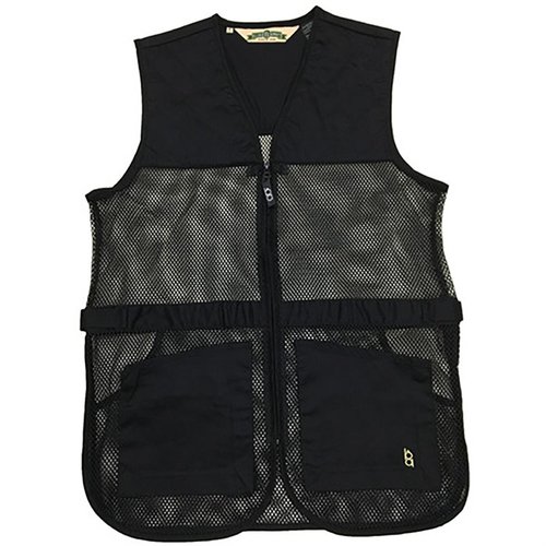 Le gilet de tir BOB ALLEN en mesh est léger, bien ventilé et offre des coussinets doubles pour tireurs gauchers ou droitiers, avec des poches pratiques.