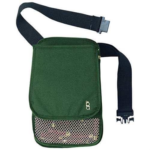 Die BOB ALLEN CLASSIC SERIES COMBO SHELL POUCH mit verstellbarem Gürtel bietet strapazierfähiges, wasserfestes Nylon, Platz für 100 leere Hülsen und zwei Fächer für Schrotpatronen.