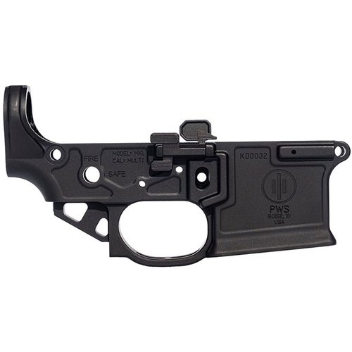 Der MK1 MOD 2-M Stripped Lower Receiver ist aus robustem 7075-T651 gefertigt, AR-15 kompatibel und enthält wichtige Teile für eine einfache Montage.